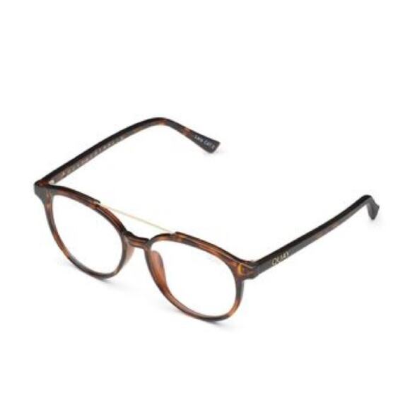 QUAY Comment Below 50mm Blue Light Glasses NEW - Picture 4 of 11